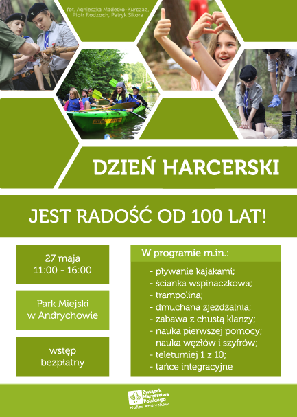 Zapraszamy na Dzień Harcerski!